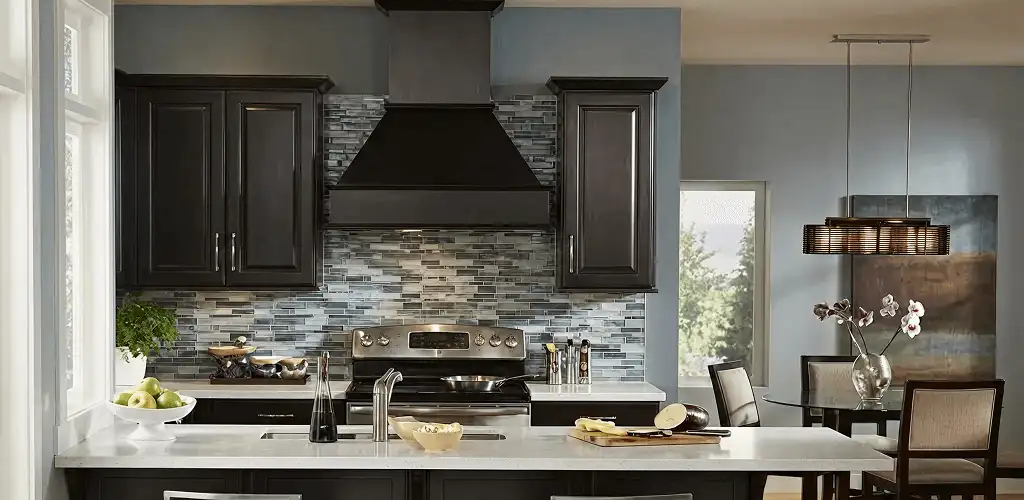 Kitchen cabinet painting and refinishing in a modern kitchen in Stamford, CT